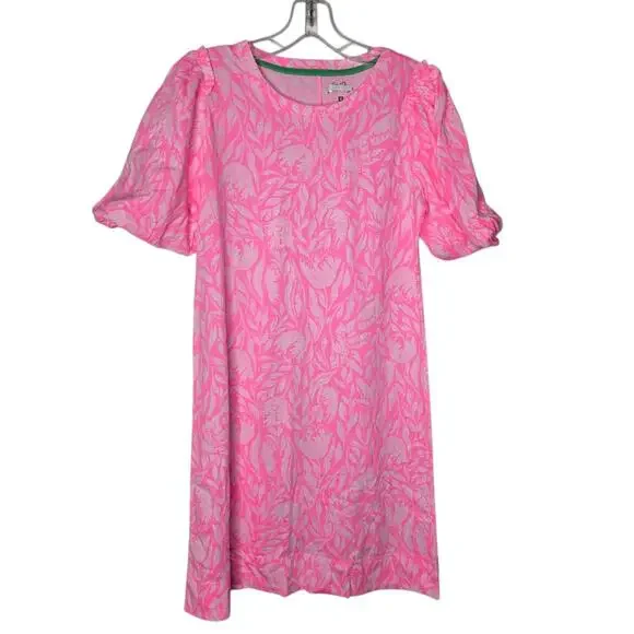 Lily Pulitzer Women's Rousseau Pink Tulip To Tango Mercer Dress